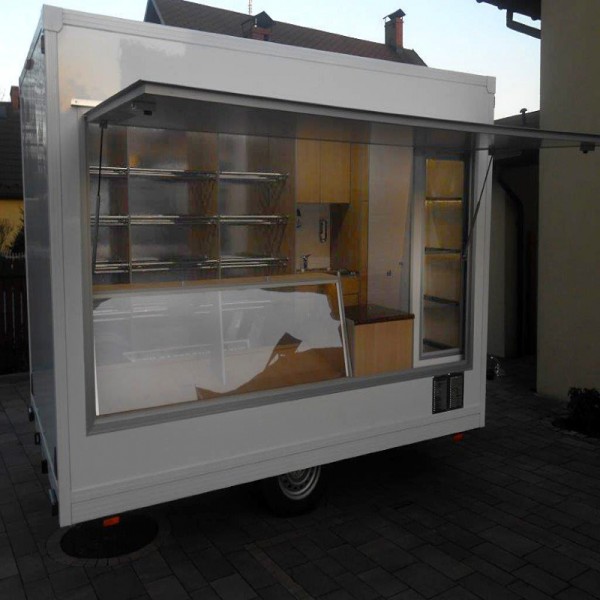 Przyczepa piekarniczo-cukiernicza - kontenery specjalne Bannert