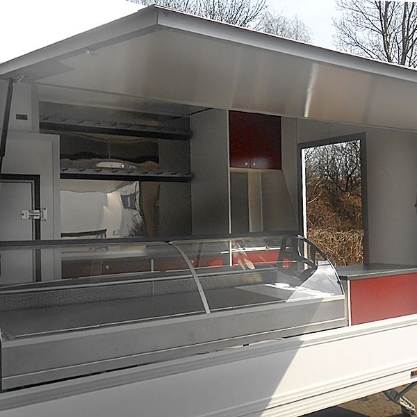 Przyczepa mięsna - kontenery specjalne i zabudowy specjalistyczne