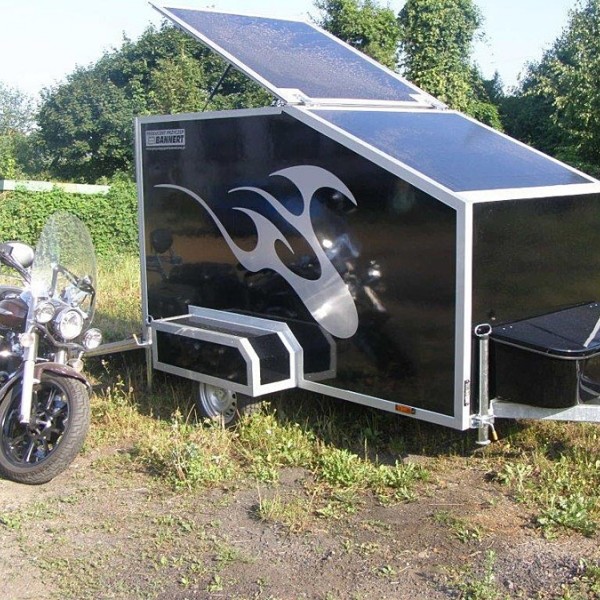 Przyczepa motocyklowa - kontenery specjalne i zabudowy specjalistyczne