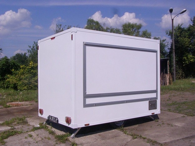 Przyczepa piekarnicza - kontenery specjalne i zabudowy specjalistyczne