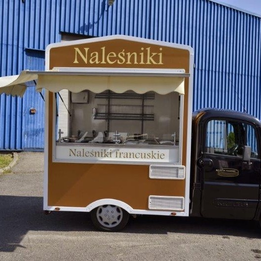 Samochód do sprzedaży naleśników Food Truck Naleśniki - zabudowy specjalistyczne Bannert