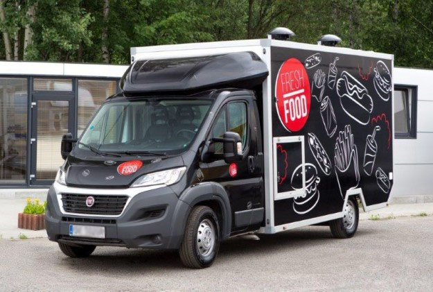 Samochód gastronomiczny Fresh Food - zabudowy specjalistyczne