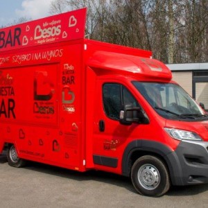 Samochód gastronomiczny Bessos Gessler - zabudowy specjalistyczne