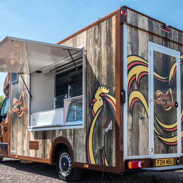 Samochód gastronomiczny - Chicken Shack - nadwozia specjalne