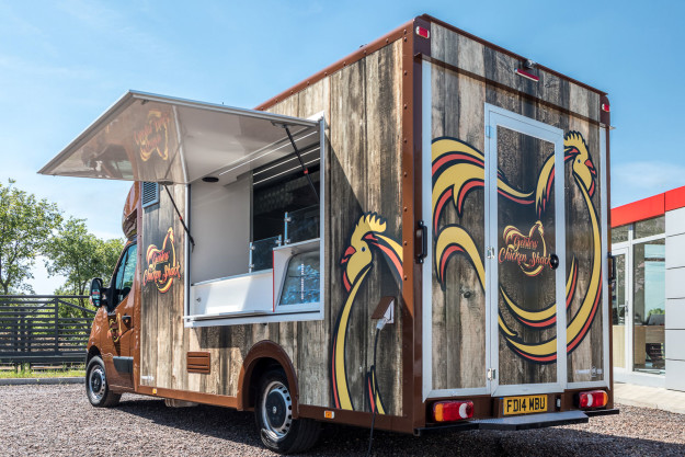 Samochód gastronomiczny - Chicken Shack - nadwozia specjalne