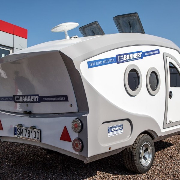 Przyczepa kempingowa - kontenery specjalistyczne - Bannert