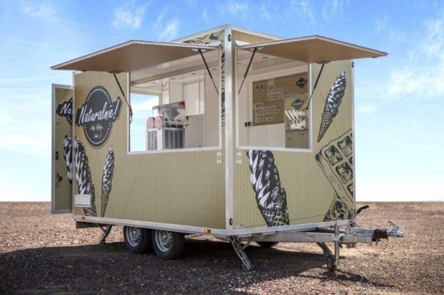 Przyczepa do sprzedaży lodów