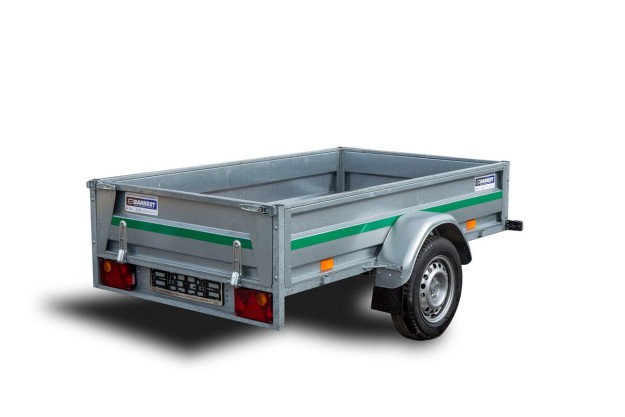 Przyczepy skrzyniowe jedno i dwuosiowe - nadwozia specjalne Bannert