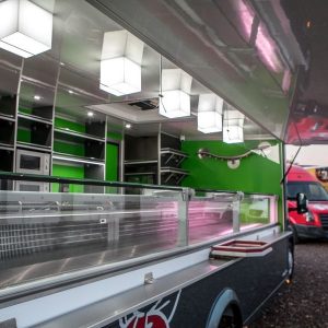 Samochód handlowy do sprzedaży mięsa