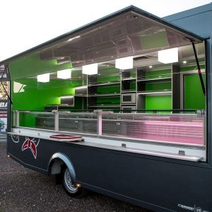 Samochód handlowy do sprzedaży mięsa