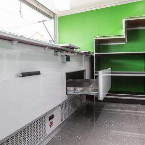 Samochód handlowy do sprzedaży mięsa