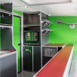 Samochód handlowy do sprzedaży mięsa