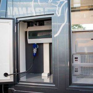 Samochód handlowy do sprzedaży mięsa