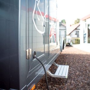 Samochód handlowy do sprzedaży mięsa