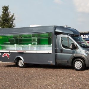 Samochód handlowy do sprzedaży mięsa