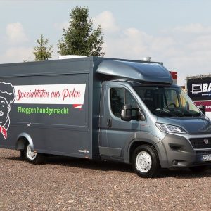 Samochód handlowy do sprzedaży mięsa