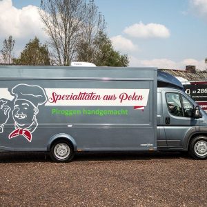 Samochód handlowy do sprzedaży mięsa