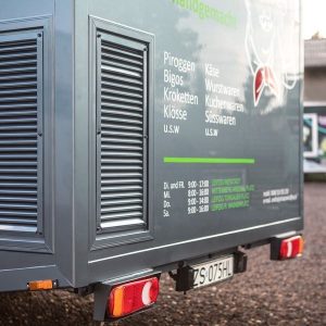 Samochód handlowy do sprzedaży mięsa