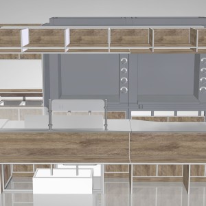 Samochód gastronomiczny do sprzedaży kurczaków