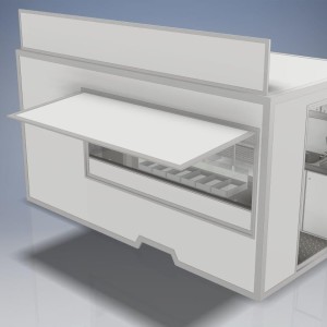 Samochód gastronomiczny do sprzedaży pizzy