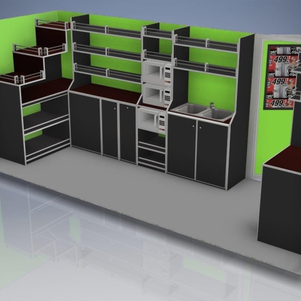 Samochód gastronomiczny - sklep