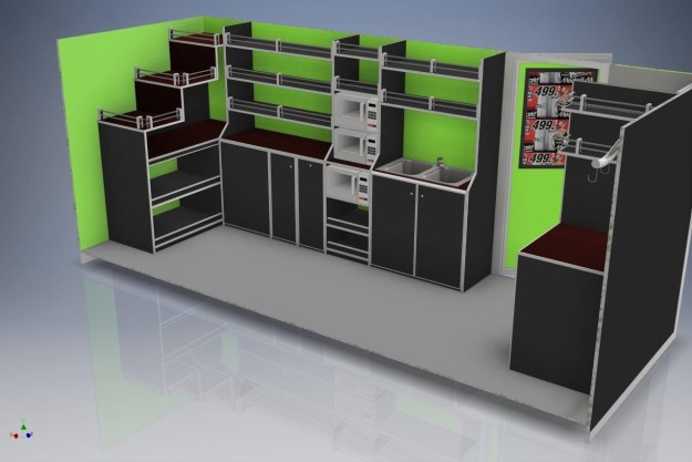 Samochód gastronomiczny - sklep