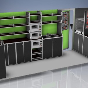 Samochód gastronomiczny - sklep