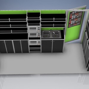 Samochód gastronomiczny - sklep