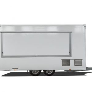 przyczepa gastronomiczna z pełnym wyposażeniem