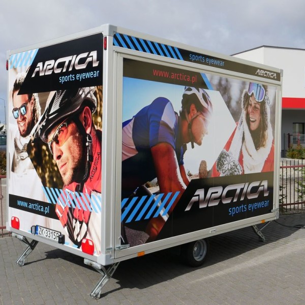 Przyczepa specjalistyczna - kontenery specjalne - Bannert