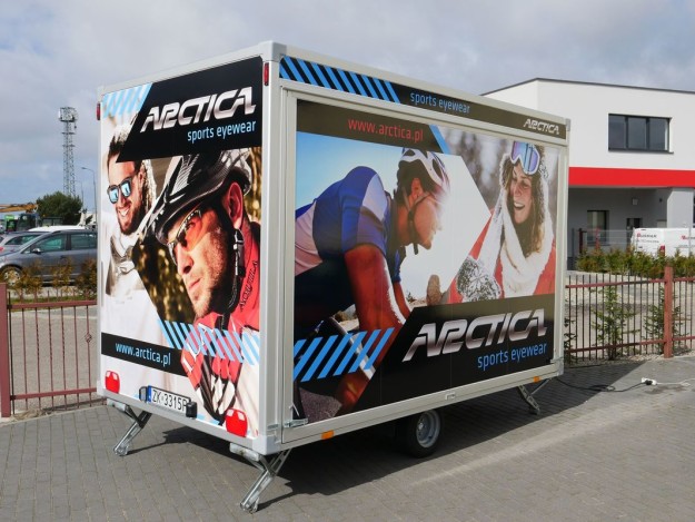 Przyczepa specjalistyczna - kontenery specjalne - Bannert