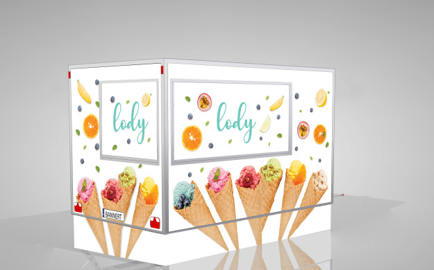 przyczepa do sprzedaży lodów