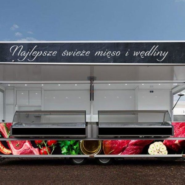 przyczepa do sprzedaży mięsa