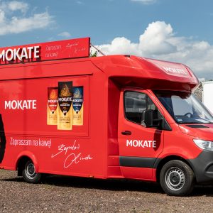 samochód do sprzedaży kawy