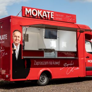 samochód do sprzedaży kawy