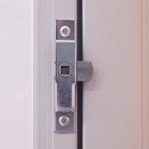 Wnętrze przyczepy wędzarni