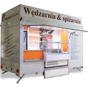 przyczepa wędzarnia