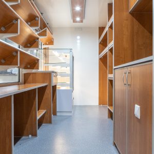 przyczepa gastronomiczna piekarnia wnętrze