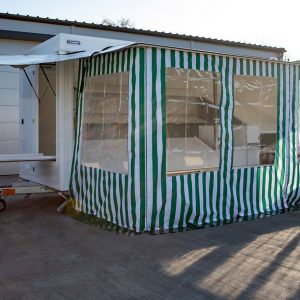 przyczepa do sprzedaży owoców