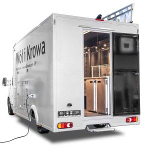 Samochód gastronomiczny Krowa i Wół