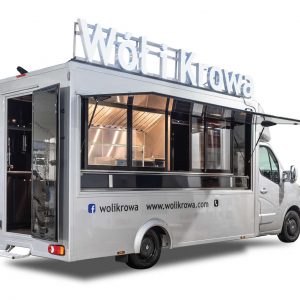 Samochód gastronomiczny Krowa i Wół