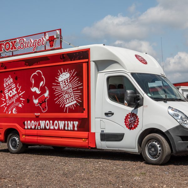 food truck do sprzedaży burgerów