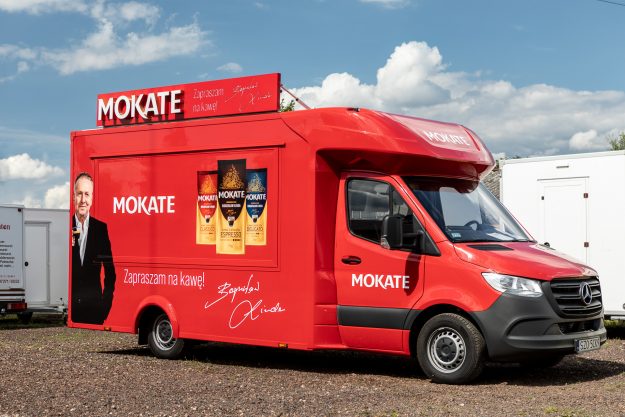 samochód do sprzedaży kawy