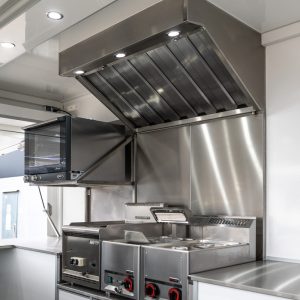 Przyczepa gastronomiczna kuchnia