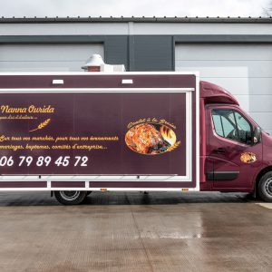 samochód do sprzedaży kurczaków