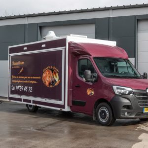 samochód do sprzedaży kurczaków