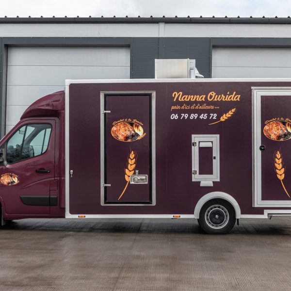 samochód do sprzedaży kurczaków