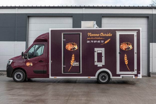 samochód do sprzedaży kurczaków