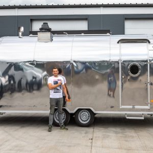 przyczepa nierdzewna