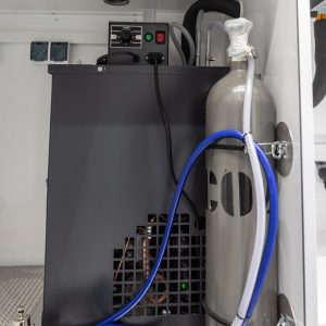 przyczepa gastronomiczna wnętrze